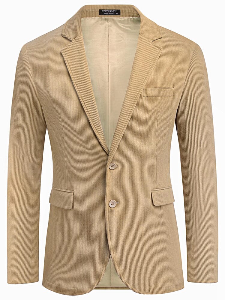 Freizeit Corduroy Blazer Jacke