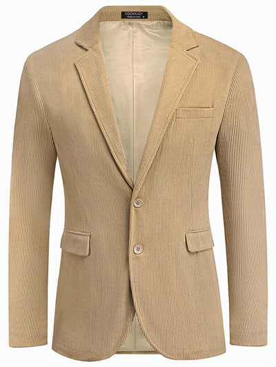 Freizeit Corduroy Blazer Jacke