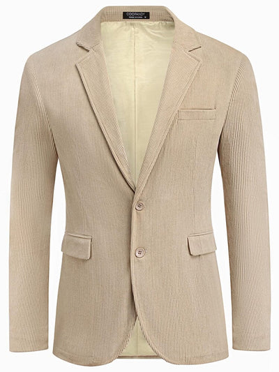Freizeit Corduroy Blazer Jacke
