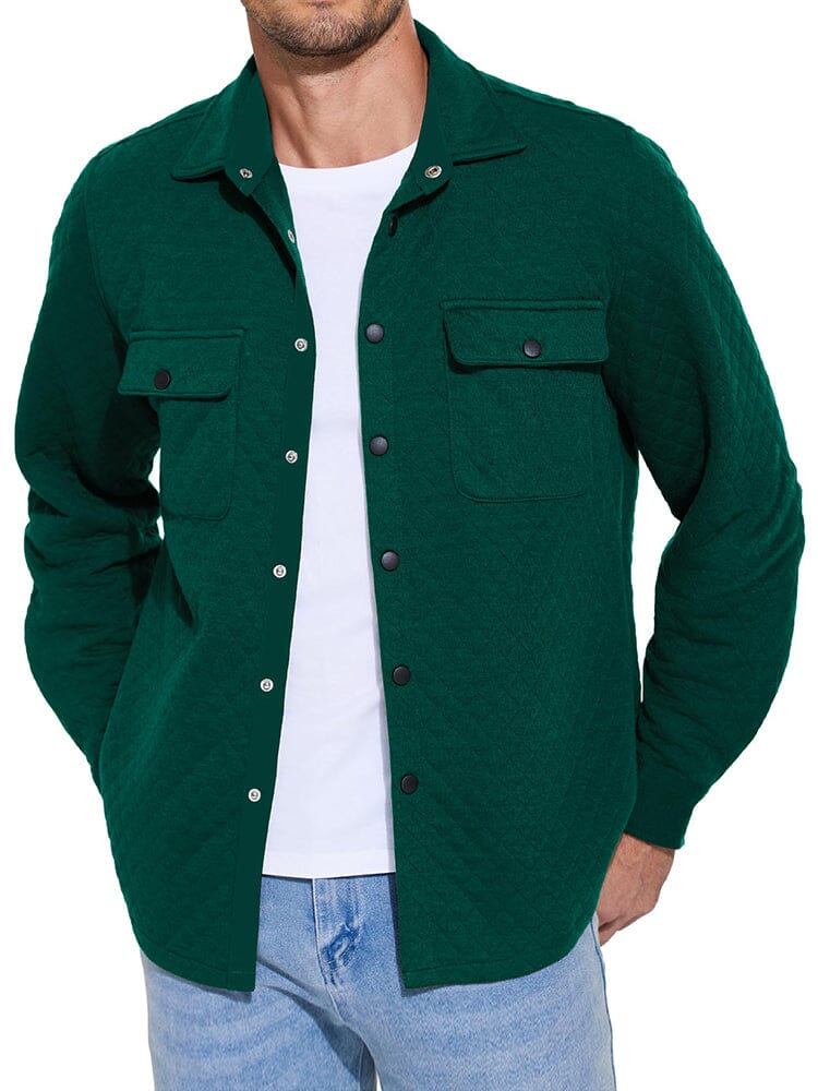 Lässige leichte gesteppte Jacke