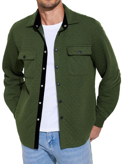 Lässige leichte gesteppte Jacke