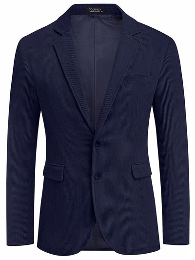 Freizeit Corduroy Blazer Jacke