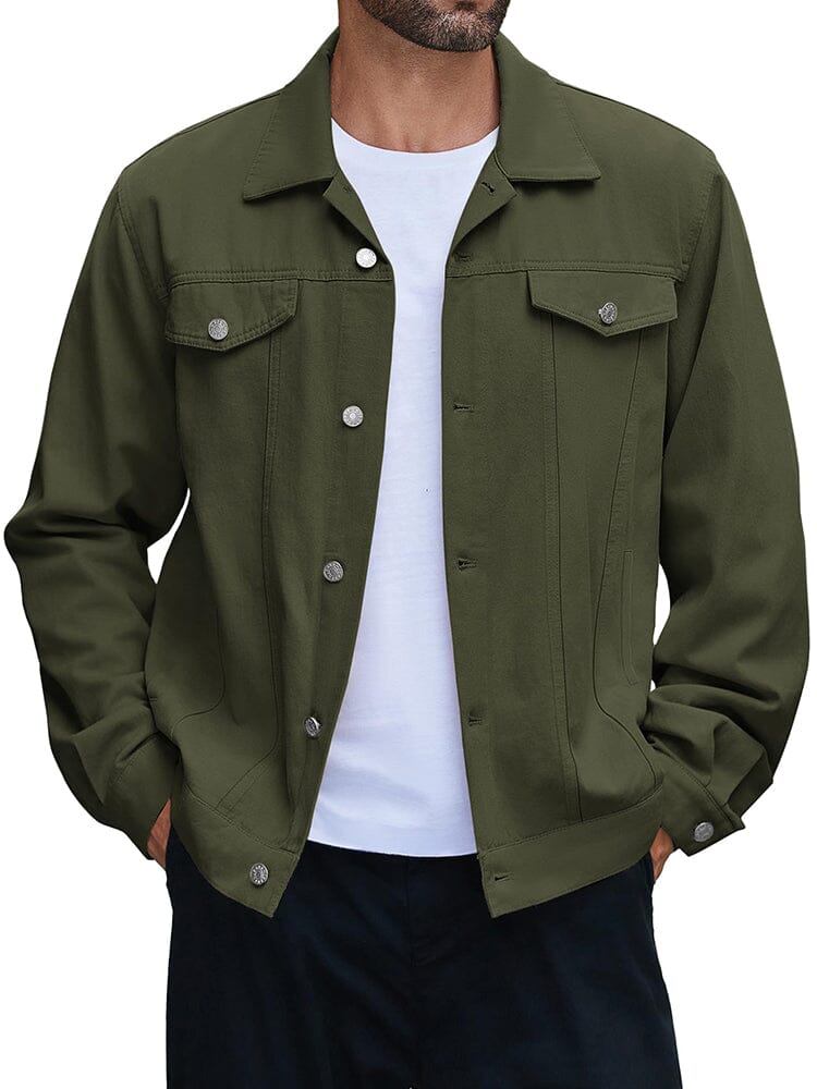 Freizeit Baumwolle Denim Jacke