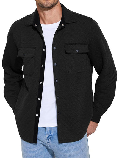 Lässige leichte gesteppte Jacke
