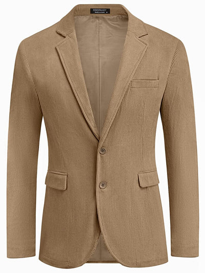 Freizeit Corduroy Blazer Jacke