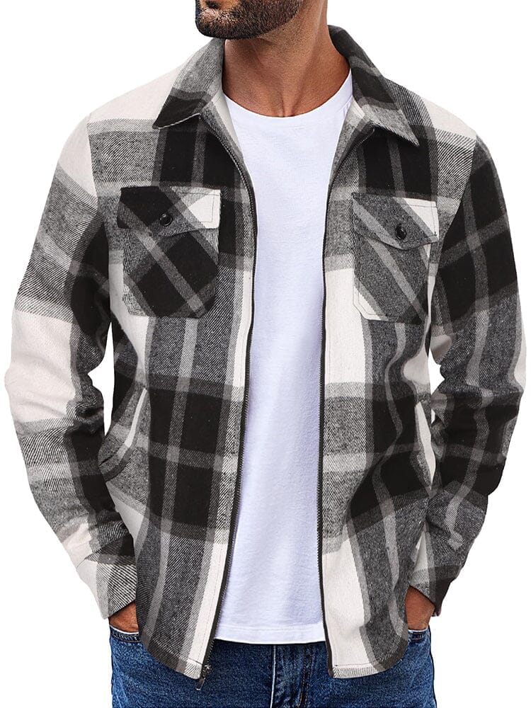 Lässige Flanell-Karojacke