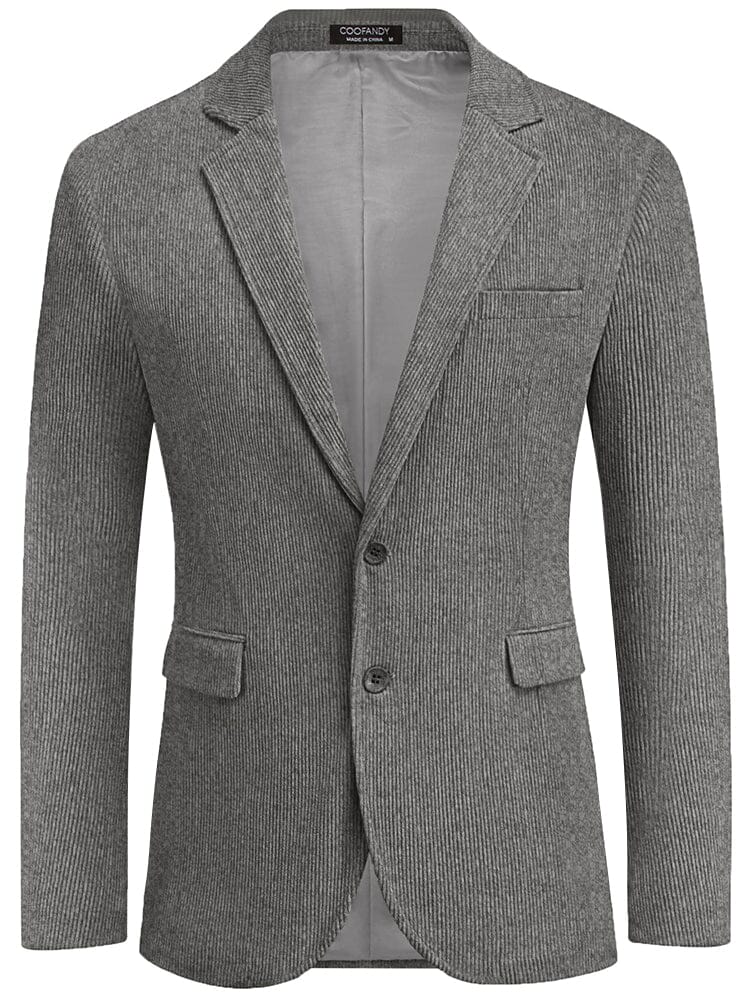 Freizeit Corduroy Blazer Jacke