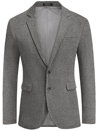 Freizeit Corduroy Blazer Jacke