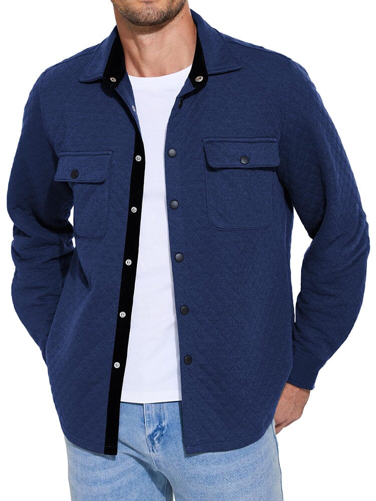 Lässige leichte gesteppte Jacke