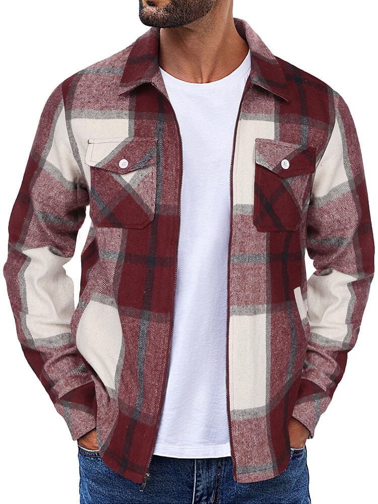 Lässige Flanell-Karojacke