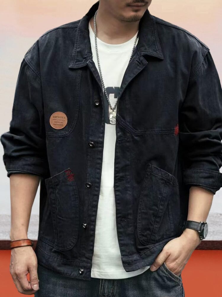 Trendy Einfarbige Jacke