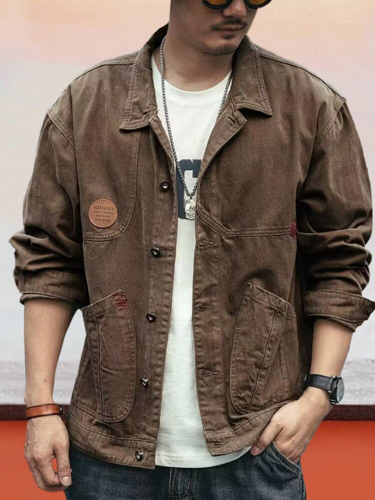 Trendy Einfarbige Jacke