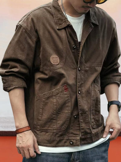 Trendy Einfarbige Jacke