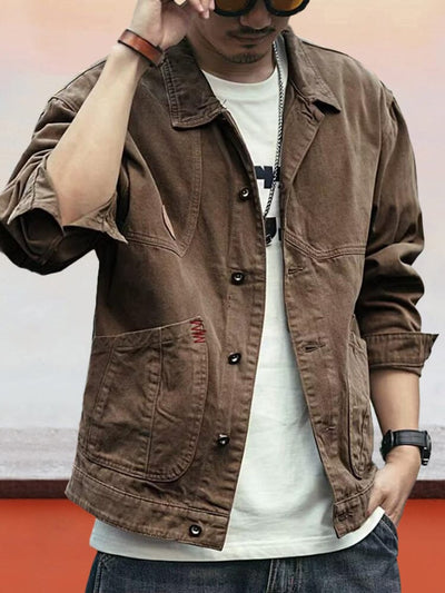 Trendy Einfarbige Jacke
