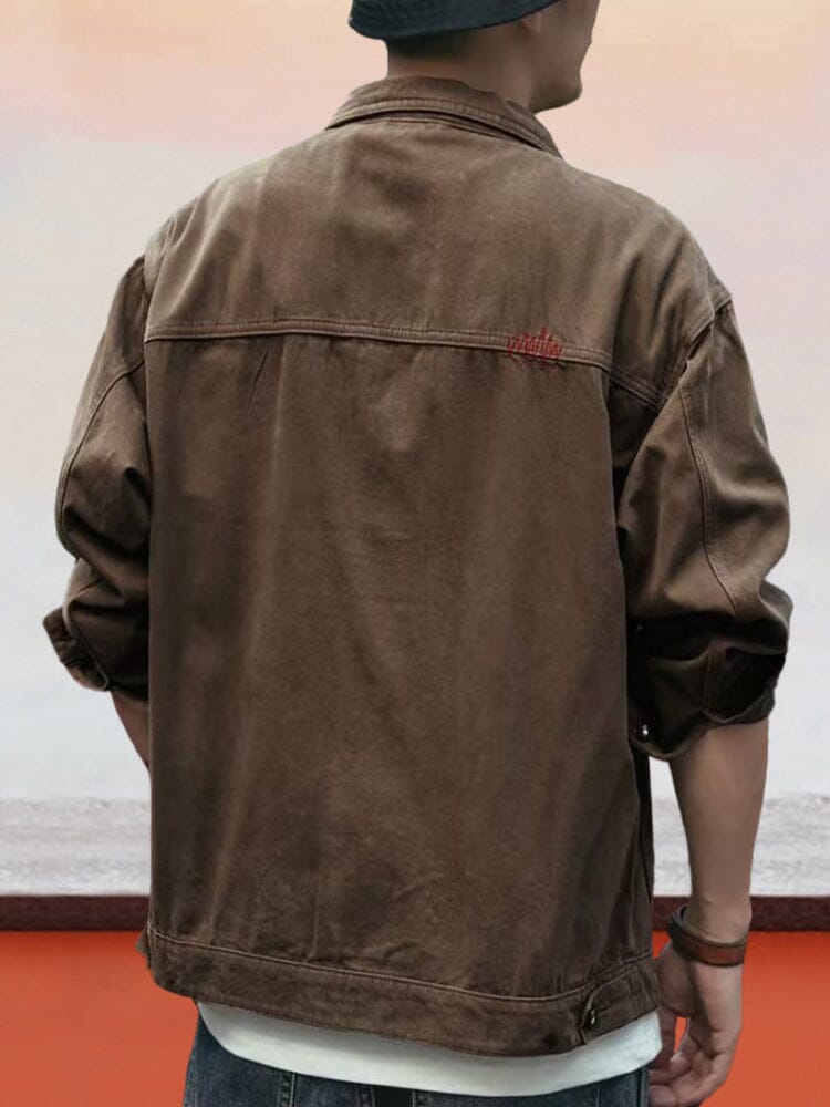 Trendy Einfarbige Jacke