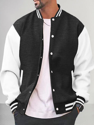 Lässige Varsity Baseballjacke