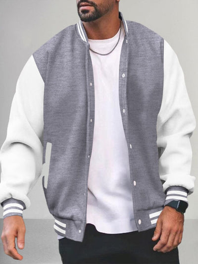 Lässige Varsity Baseballjacke
