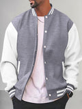 Lässige Varsity Baseballjacke