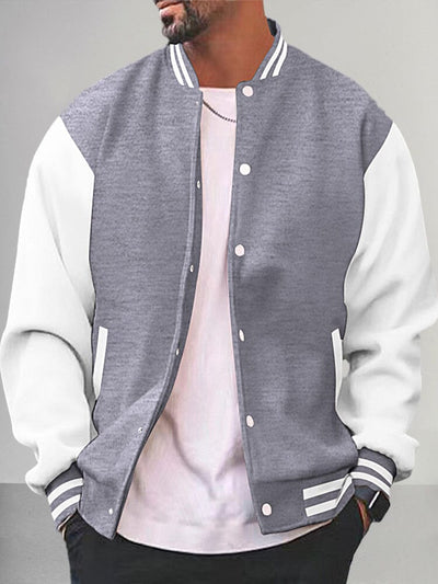 Lässige Varsity Baseballjacke