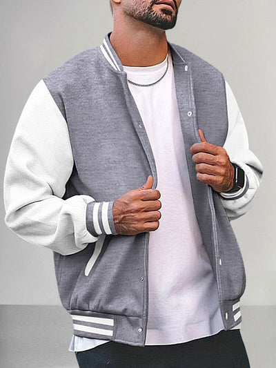 Lässige Varsity Baseballjacke