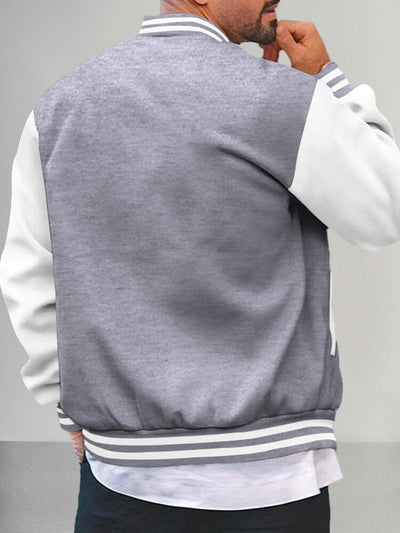 Lässige Varsity Baseballjacke