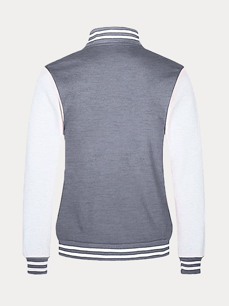 Lässige Varsity Baseballjacke