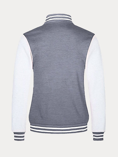 Lässige Varsity Baseballjacke