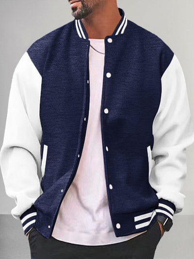 Lässige Varsity Baseballjacke