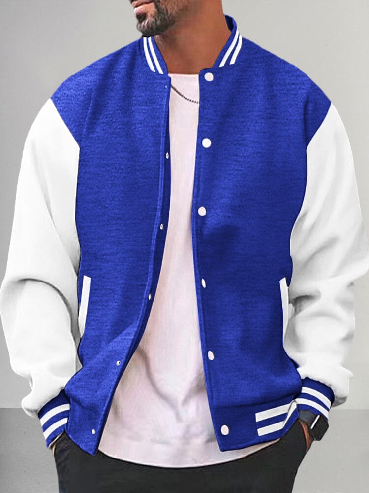 Lässige Varsity Baseballjacke