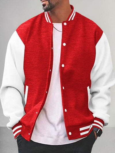 Lässige Varsity Baseballjacke