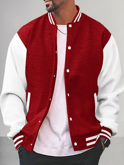 Lässige Varsity Baseballjacke