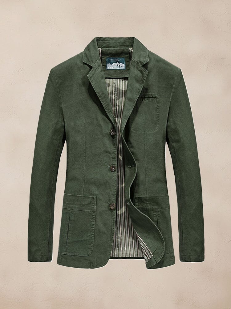 Leistungsfähiger Anzugjacke aus Baumwolle
