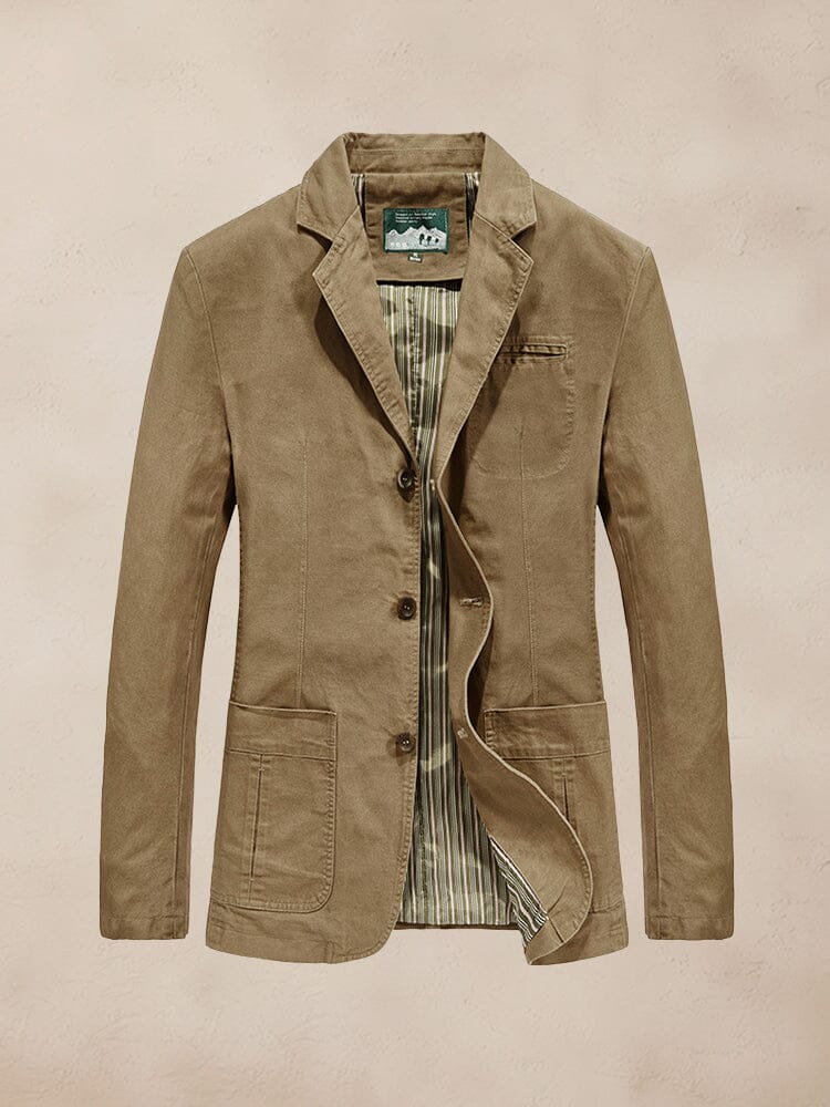 Leistungsfähiger Anzugjacke aus Baumwolle