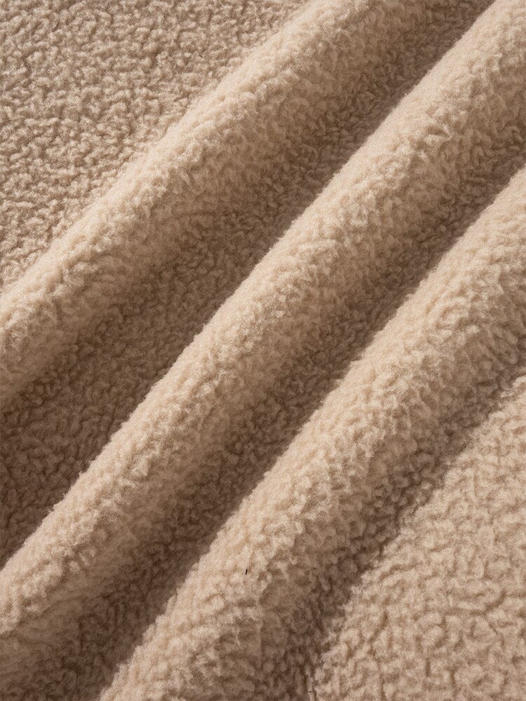 Städtische warme Polar-Fleece-Jacke