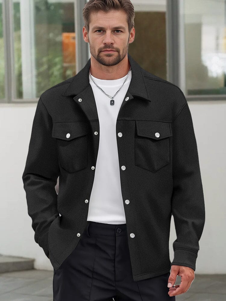 Freizeit Utility Doppel Taschen Jacke