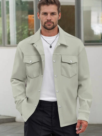 Freizeit Utility Doppel Taschen Jacke