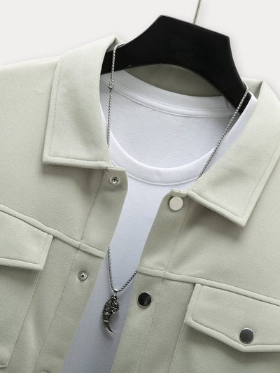 Freizeit Utility Doppel Taschen Jacke