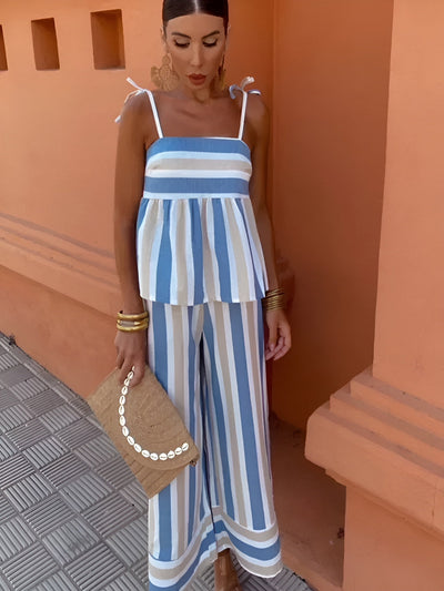 Hanne™ | Bedrucktes Sommeroutfit