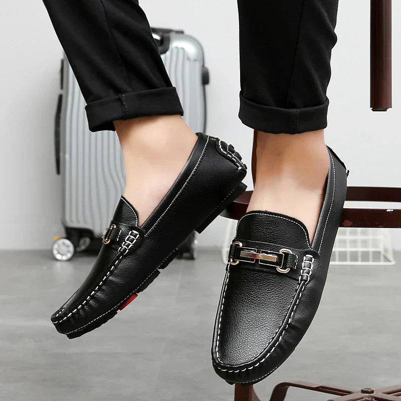 Stratford Echtes Leder Slipper