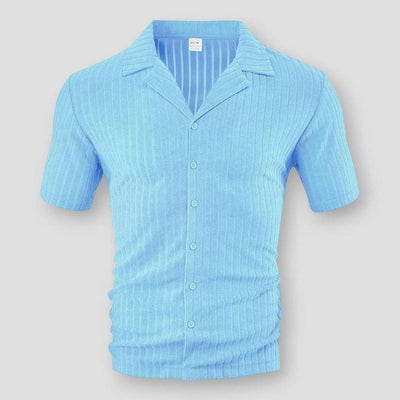 Saint Morris Casper Gestricktes Rippenshirt
