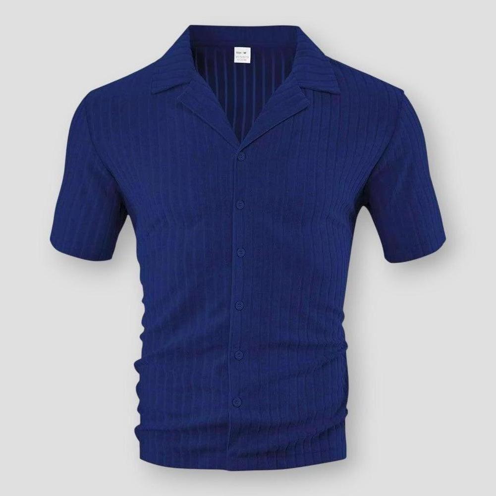 Saint Morris Casper Gestricktes Rippenshirt