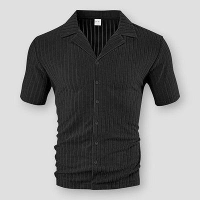Saint Morris Casper Gestricktes Rippenshirt