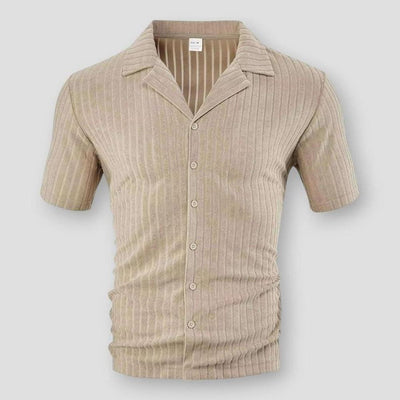 Saint Morris Casper Gestricktes Rippenshirt