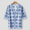 Saint Morris Rogers Mesh Cardigan Top