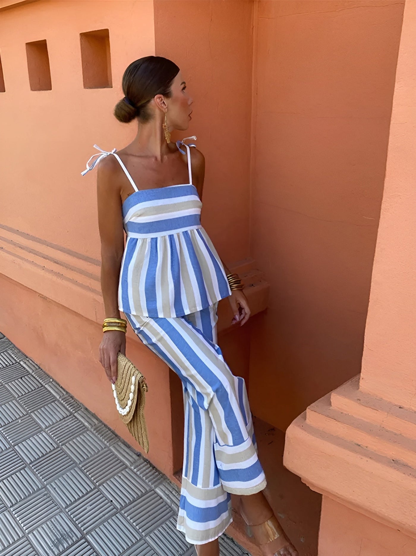 Hanne™ | Bedrucktes Sommeroutfit