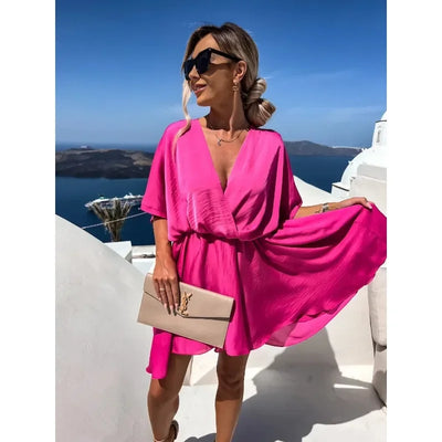 Elina | Sommerkleid Santorini Stil