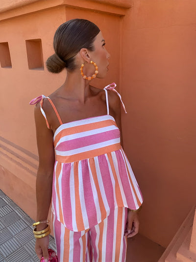 Hanne™ | Bedrucktes Sommeroutfit