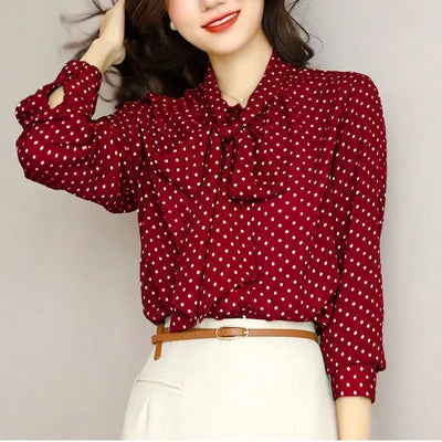 Milano Polka Blouse