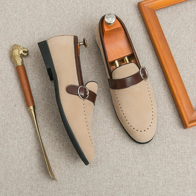 Valmont Wildleder Crest Loafer