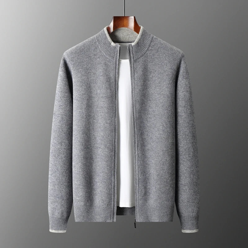 Riku Kaschmir Zip-Jacke